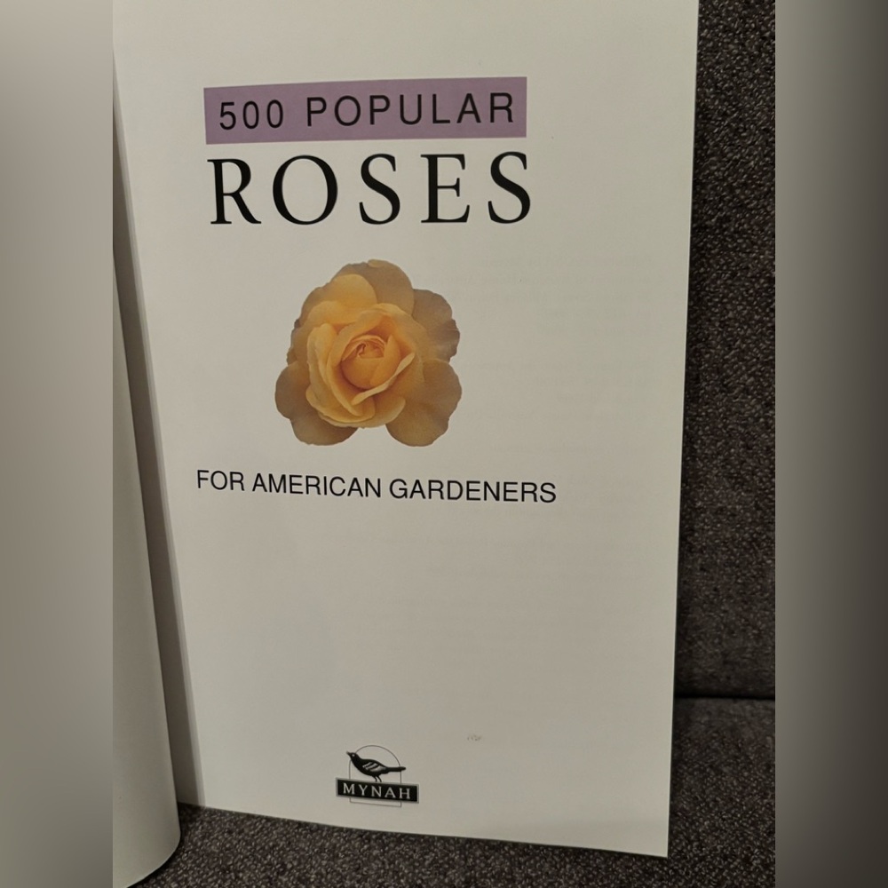 500 Popular Roses Book - Picture 9 of 9